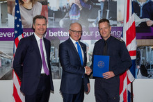 US Ambassador Woody Johnson Visits Heathrow