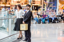 Icelandair 'Ahead of Time' performance at Heathrow