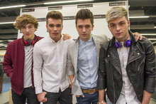 Union J unveils new Dixons concept store