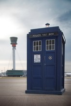 The Tardis Lands at Heathrow