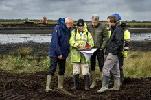 Heathrow and the Lancashire Wildlife Trust visit peatlands