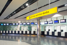 Terminal 2 - Airline desks