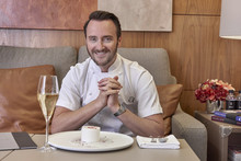 Jason Atherton at Heathrow VIP