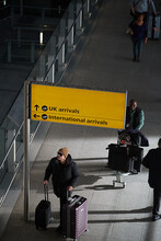 Heathrow passengers T2